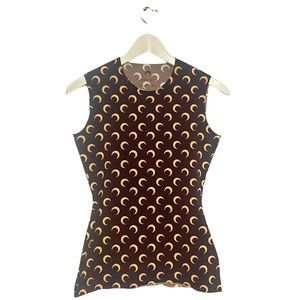 Marine Serre - Brown Moon Tank Top
